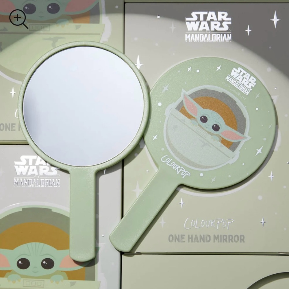 BNIB Colourpop Star Wars The Child Hand Mirror